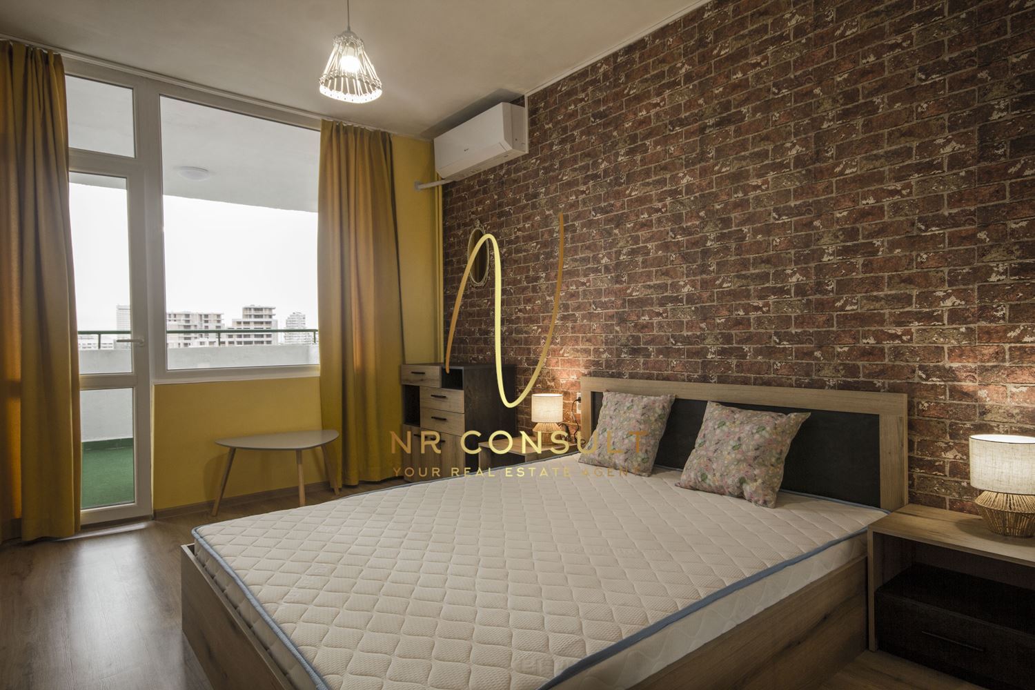 For rent modern 2-bedroom apartment in Dianabad, top location near the subway and with panoramic view! -0