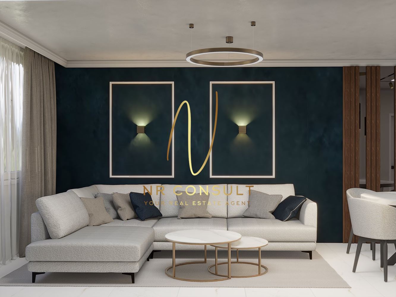 Елегантен нов апартамент с дизайнерски интериор в Люлин 4! - 0