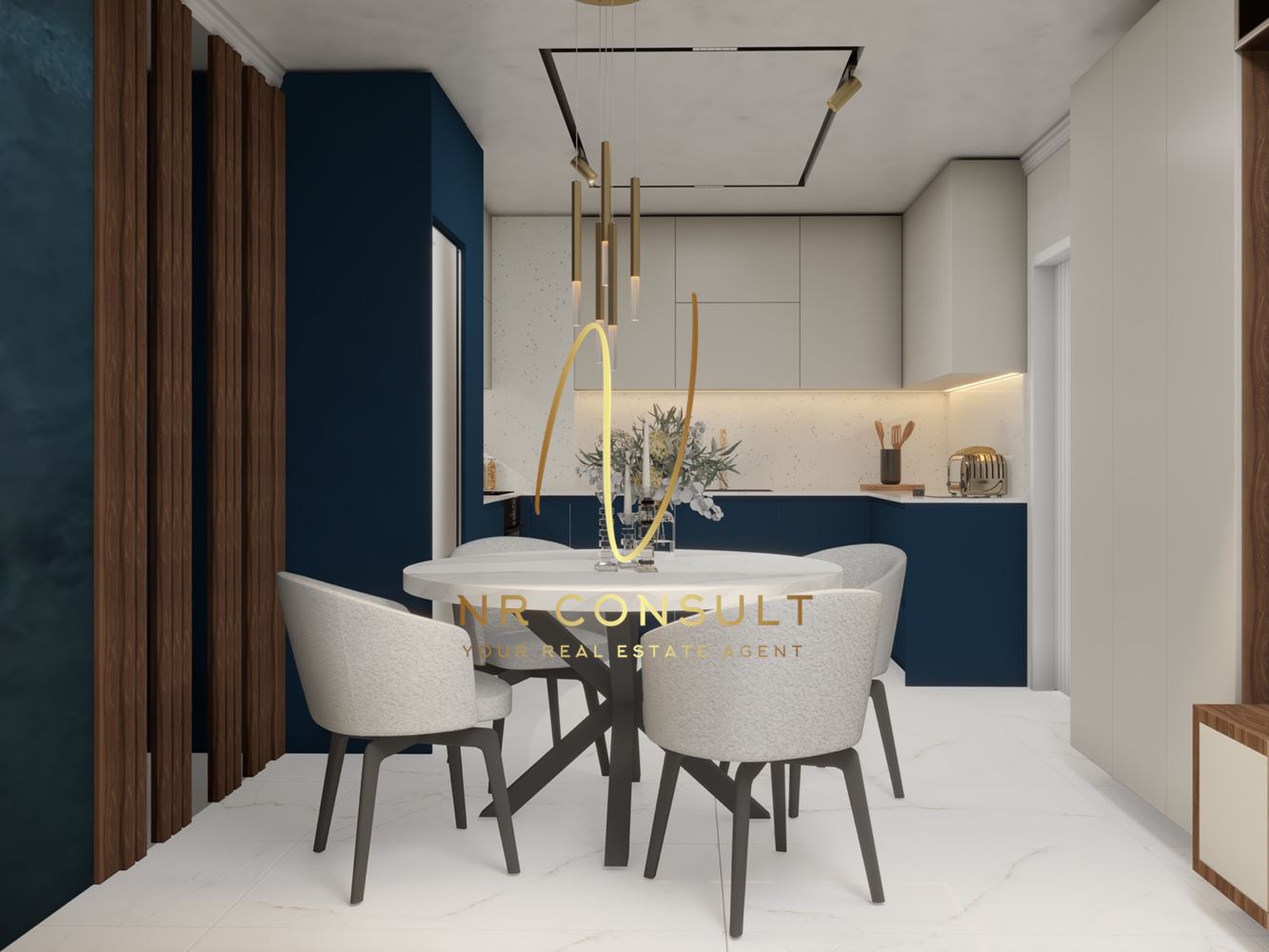 Елегантен нов апартамент с дизайнерски интериор в Люлин 4! - 0