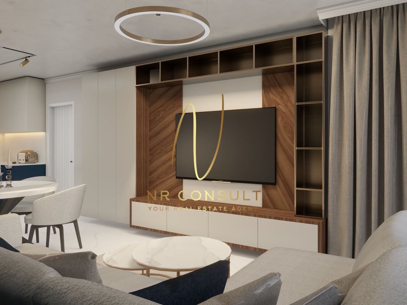 Елегантен нов апартамент с дизайнерски интериор в Люлин 4! - 0