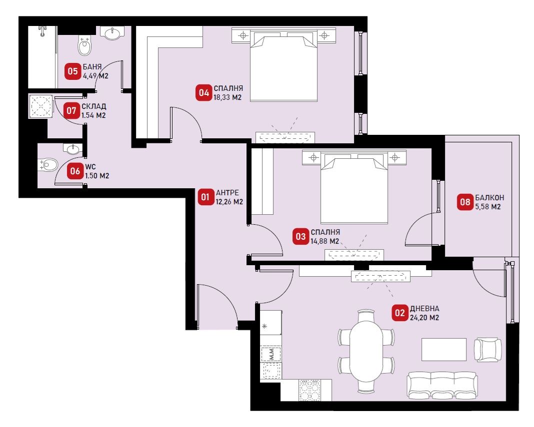 Модерен дом с усещане за комфорт и спокойствие в Prima Residence! - 0