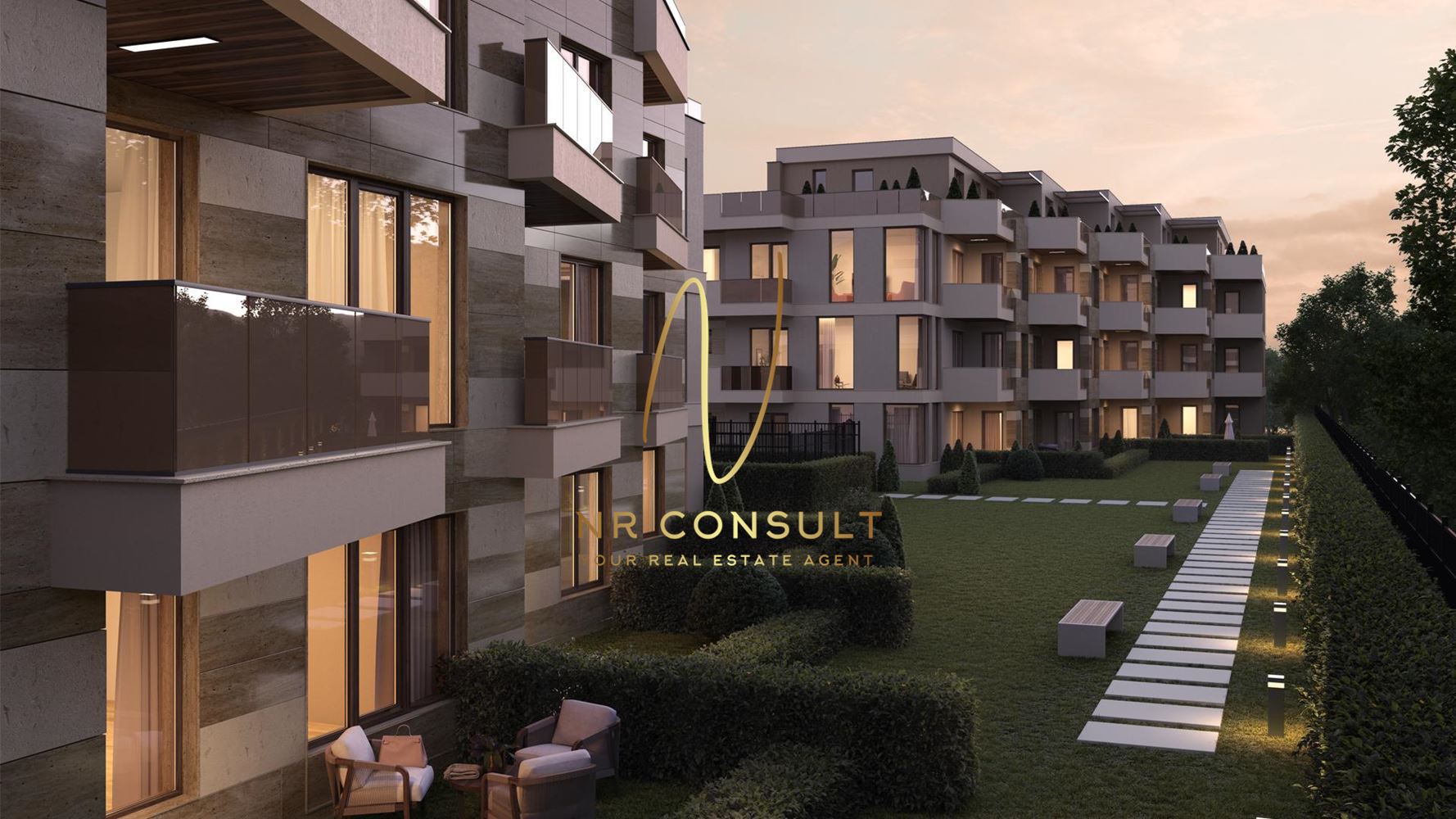 Прекрасен 2-стаен апартамент за продажба в комплекс AURA в кв. Малинова Долина, до Зимния дворец! - 0